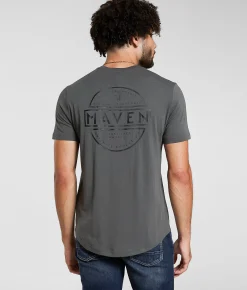 Maven Co-op Split Over III T-Shirt Dark Shadow Best