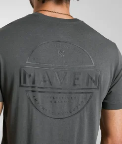 Tops | Maven Co-op Split Over III T-Shirt Dark Shadow