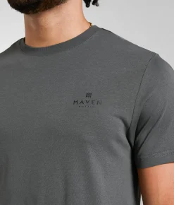 Tops | Maven Co-op Split Over III T-Shirt Dark Shadow