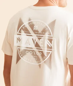 Maven Co-op Split Over T-Shirt White Onyz Sale