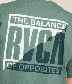 RVCA Splitter T-Shirt Balsam Green Sale