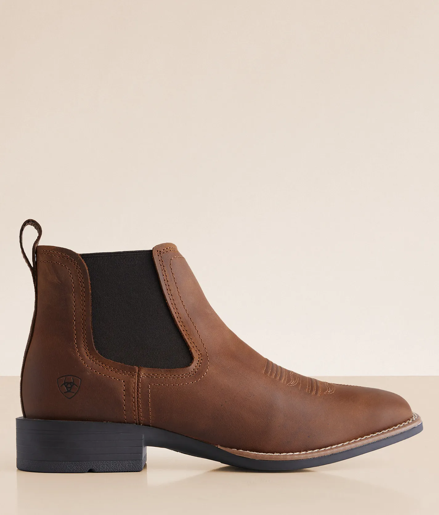 Shoes | Ariat Sport Booker Ultra Leather Chelsea Boot Distressed Tan