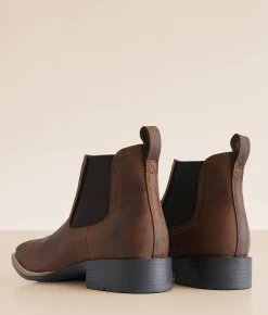 Shoes | Ariat Sport Booker Ultra Leather Chelsea Boot Distressed Tan