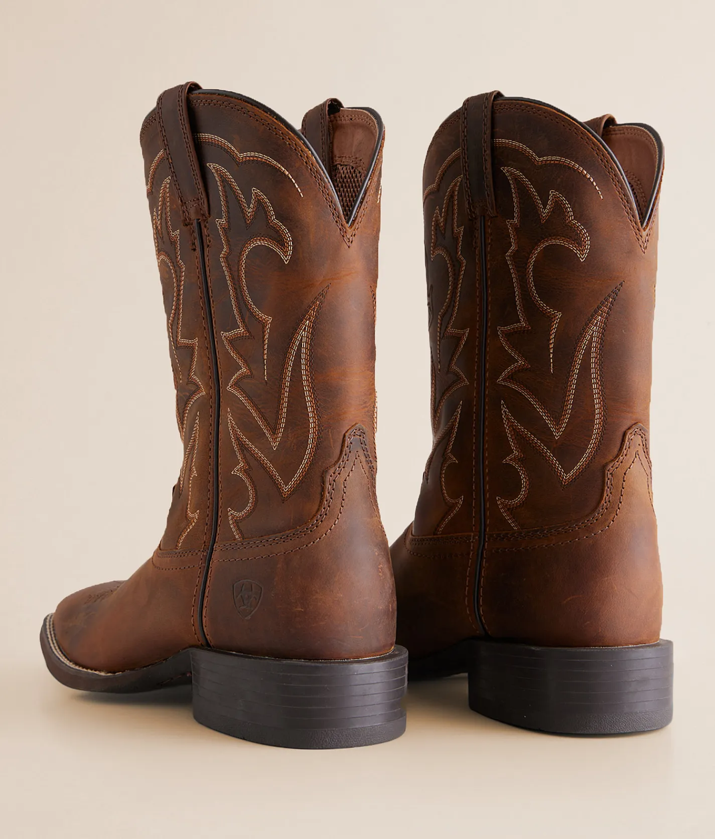 Ariat Sport Outdoor Leather Cowboy Boot Distressed Brown Hot