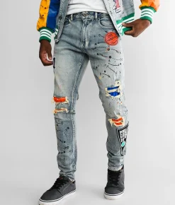 Sale Jeans|Bottoms | Smoke Rise® Sport Taper Stretch Jean Placid Blue
