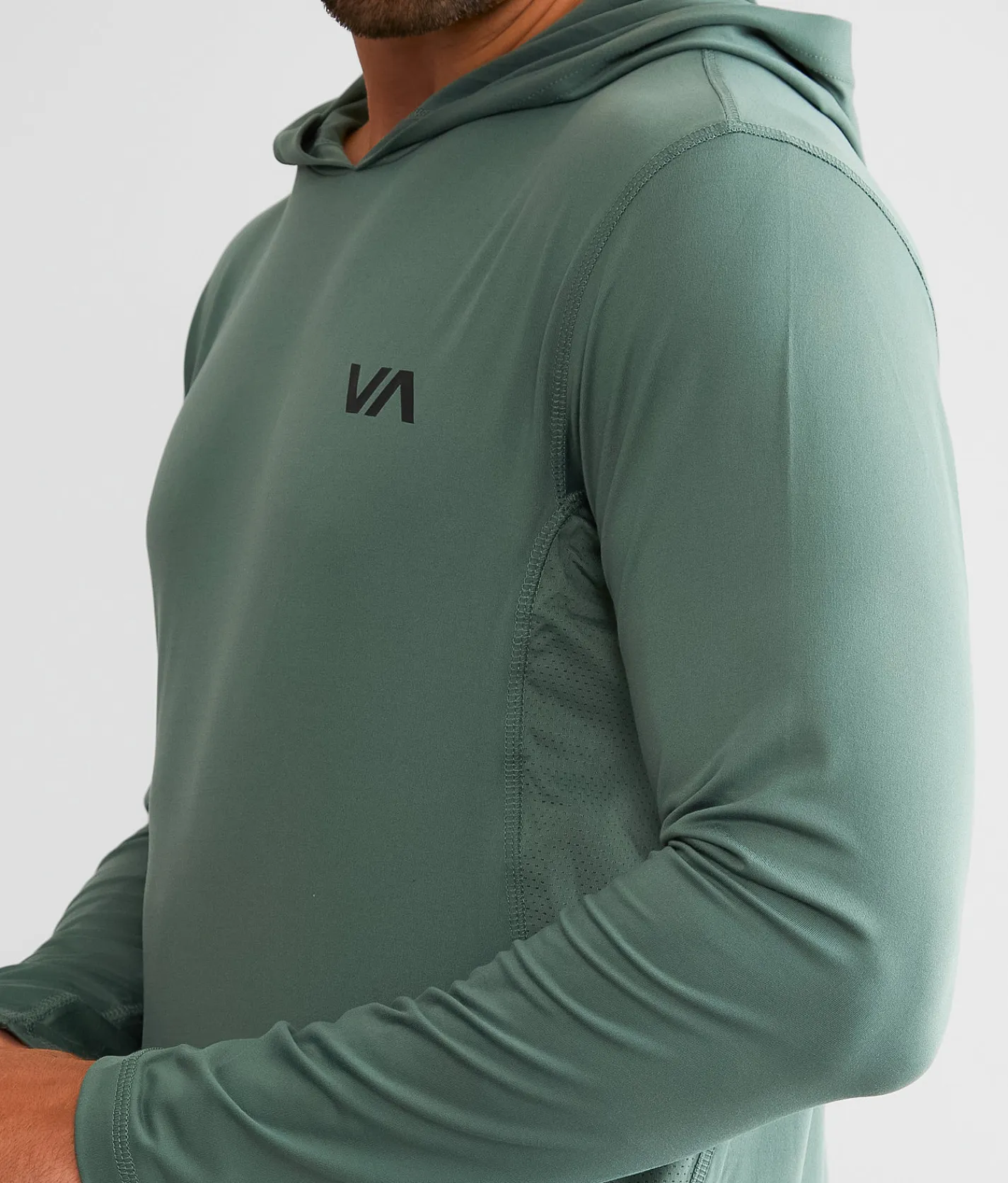 RVCA Sport Vent Hoodie Old Sage Online