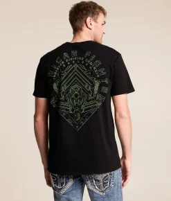 Tops|Graphic T-Shirts | American Fighter Springbrook T-Shirt Black