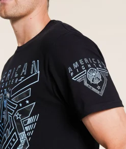 Tops|Graphic T-Shirts | American Fighter Springbrook T-Shirt Black