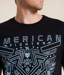 Tops|Graphic T-Shirts | American Fighter Springbrook T-Shirt Black