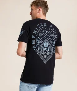 Tops|Graphic T-Shirts | American Fighter Springbrook T-Shirt Black
