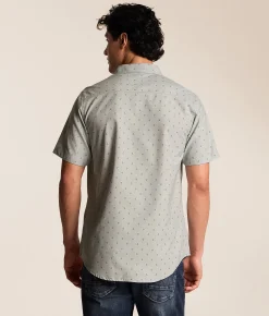 Departwest Squared Standard Shirt Pearl Blue Clearance