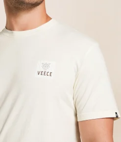 Veece Square Slab II T-Shirt Antique White Discount