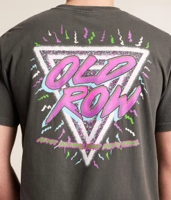 Tops|Graphic T-Shirts | Old Row 90s Retro Triangle T-Shirt Pepper