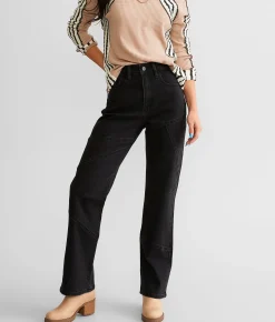KanCan Signature 90s Straight Pieced Jean Ocean Best
