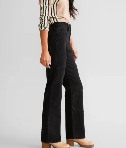 KanCan Signature 90s Straight Pieced Jean Ocean Best