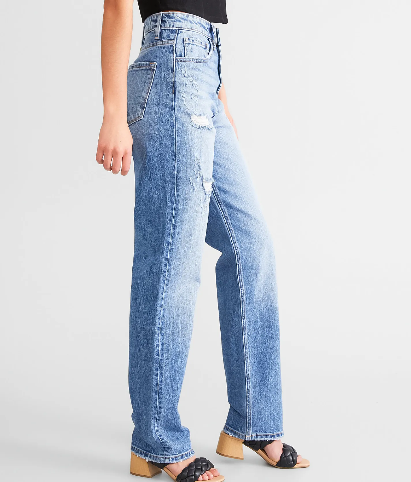 KanCan Signature 90s Straight Stretch Jean Rami Online