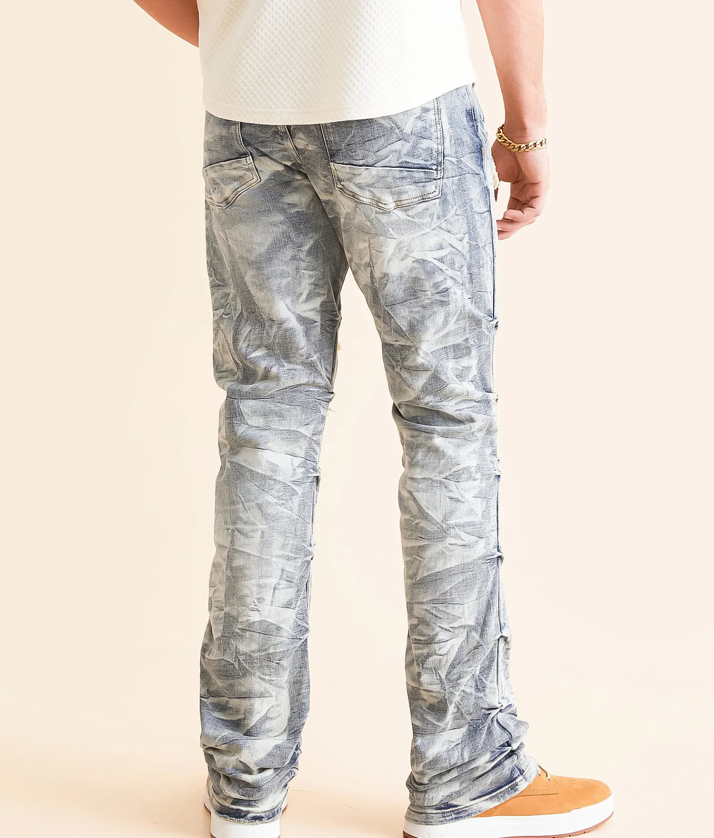 Sale Jeans|Bottoms | Smoke Rise® Stacked Straight Stretch Jean Blue Toast