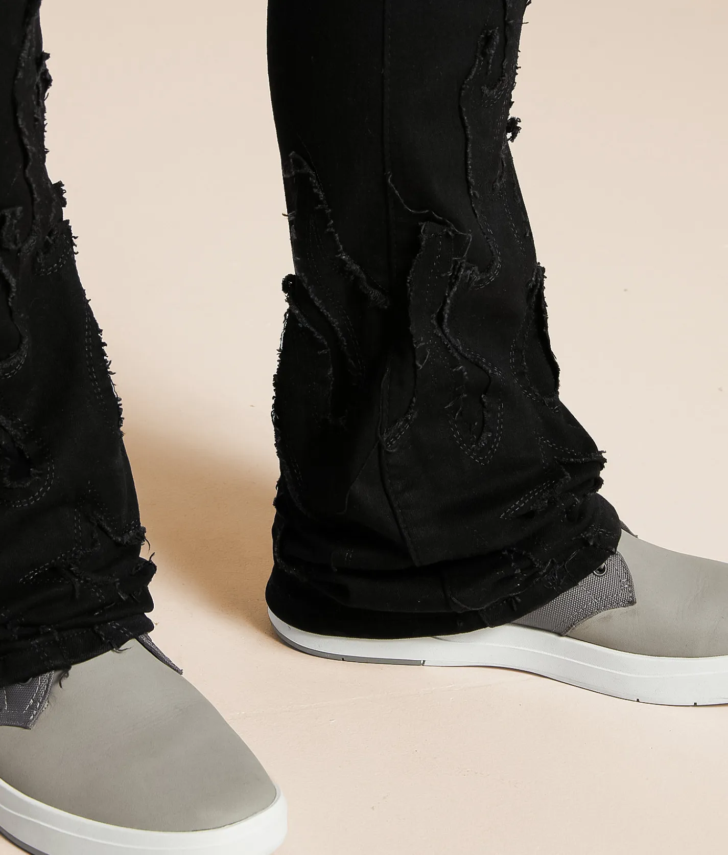 Sale Jeans|Bottoms | First Row® Stacked Stretch Jean Black