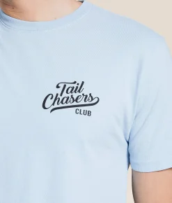 Tail Chasers Club Stacking Ducks T-Shirt Chambray Hot