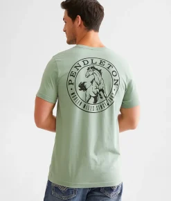 Pendleton Stallion T-Shirt Sage Best