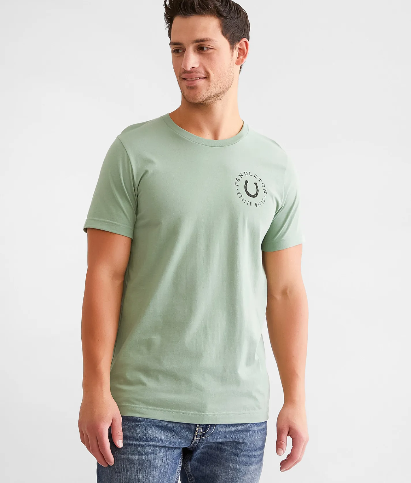 Pendleton Stallion T-Shirt Sage Best