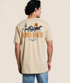 Kimes Ranch Stampede T-Shirt Cream Hot