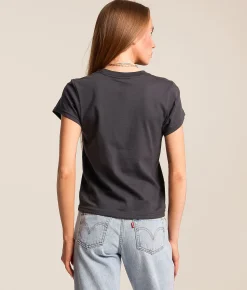 Salty Crew Stamped T-Shirt Charcoal Clearance