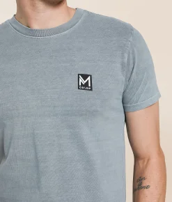 Maven Co-op Stamp T-Shirt Storm Grey Pigment New