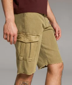 Bottoms|Shorts | BKE Standard Cargo Short Dark Khaki