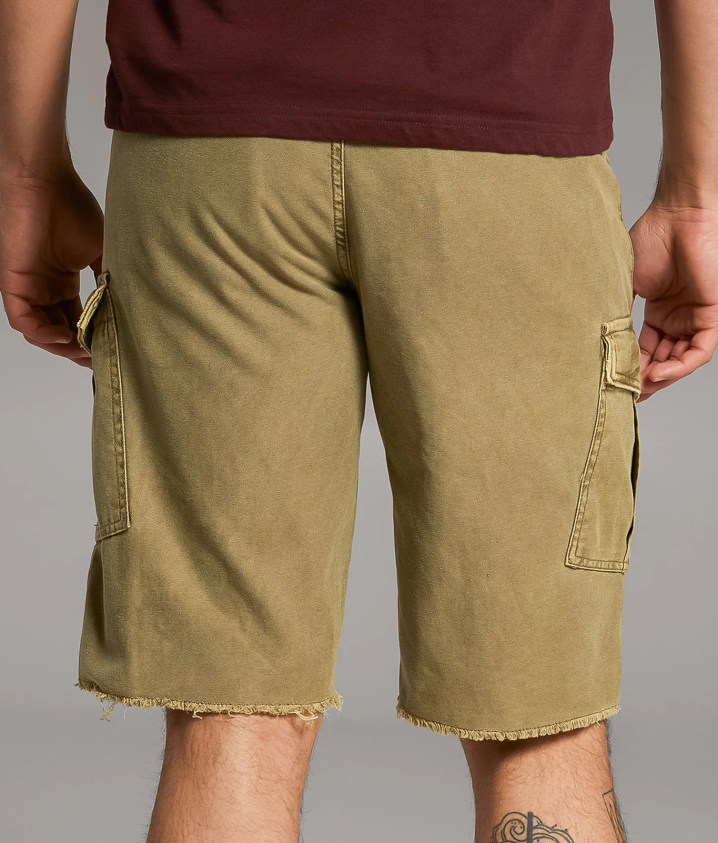 Bottoms|Shorts | BKE Standard Cargo Short Dark Khaki