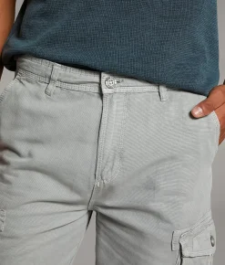 Bottoms|Shorts | BKE Standard Cargo Short Light Grey
