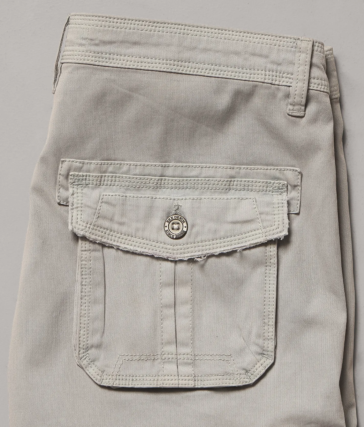 Bottoms|Shorts | BKE Standard Cargo Stretch Short Light Grey