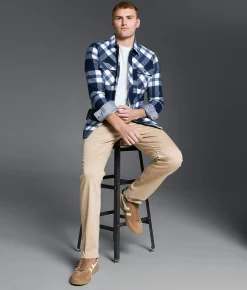 Tops | Outpost Makers Standard Flannel Shirt Navy