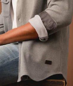 Outpost Makers Standard Knit Shirt Grey Hot