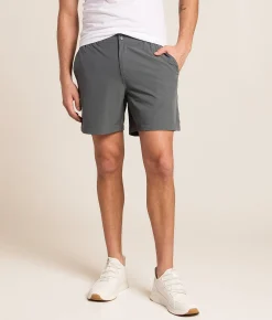 Shorts | BURLEBO Standard Performance Hybrid Performance Short River Rock Grey