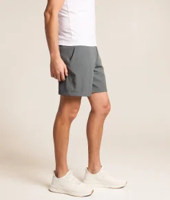 Shorts | BURLEBO Standard Performance Hybrid Performance Short River Rock Grey