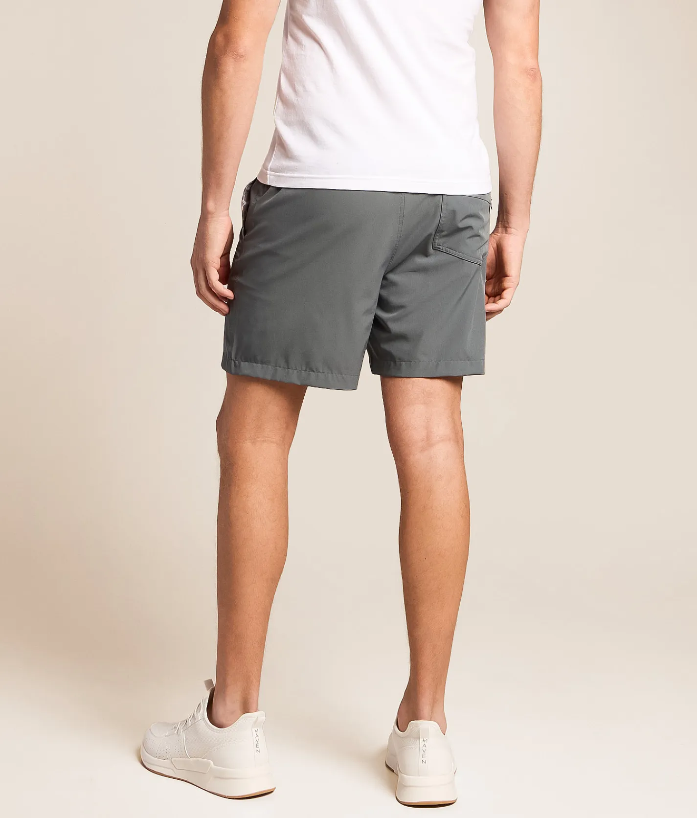BURLEBO Standard Performance Hybrid Performance Short River Rock Grey New