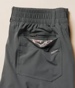BURLEBO Standard Performance Hybrid Performance Short River Rock Grey New