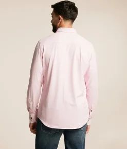 J.B. Holt Standard Performance Knit Shirt White Coral Best