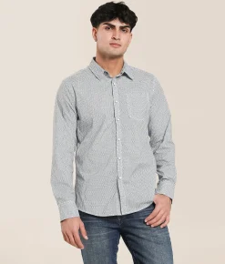 Tops | Gentry County Standard Performance Shirt White Blue Black