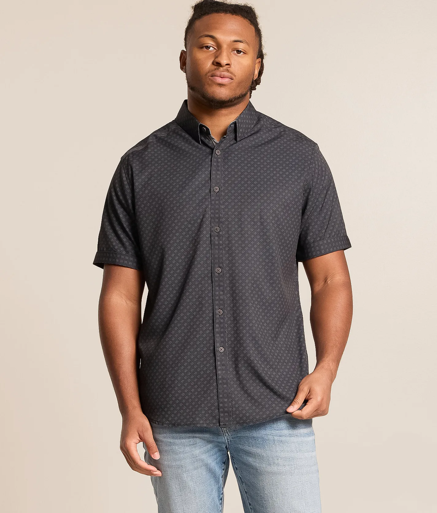 Tops | J.B. Holt Standard Performance Shirt Black Grey