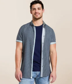 Tops | J.B. Holt Standard Performance Stretch Shirt Navy