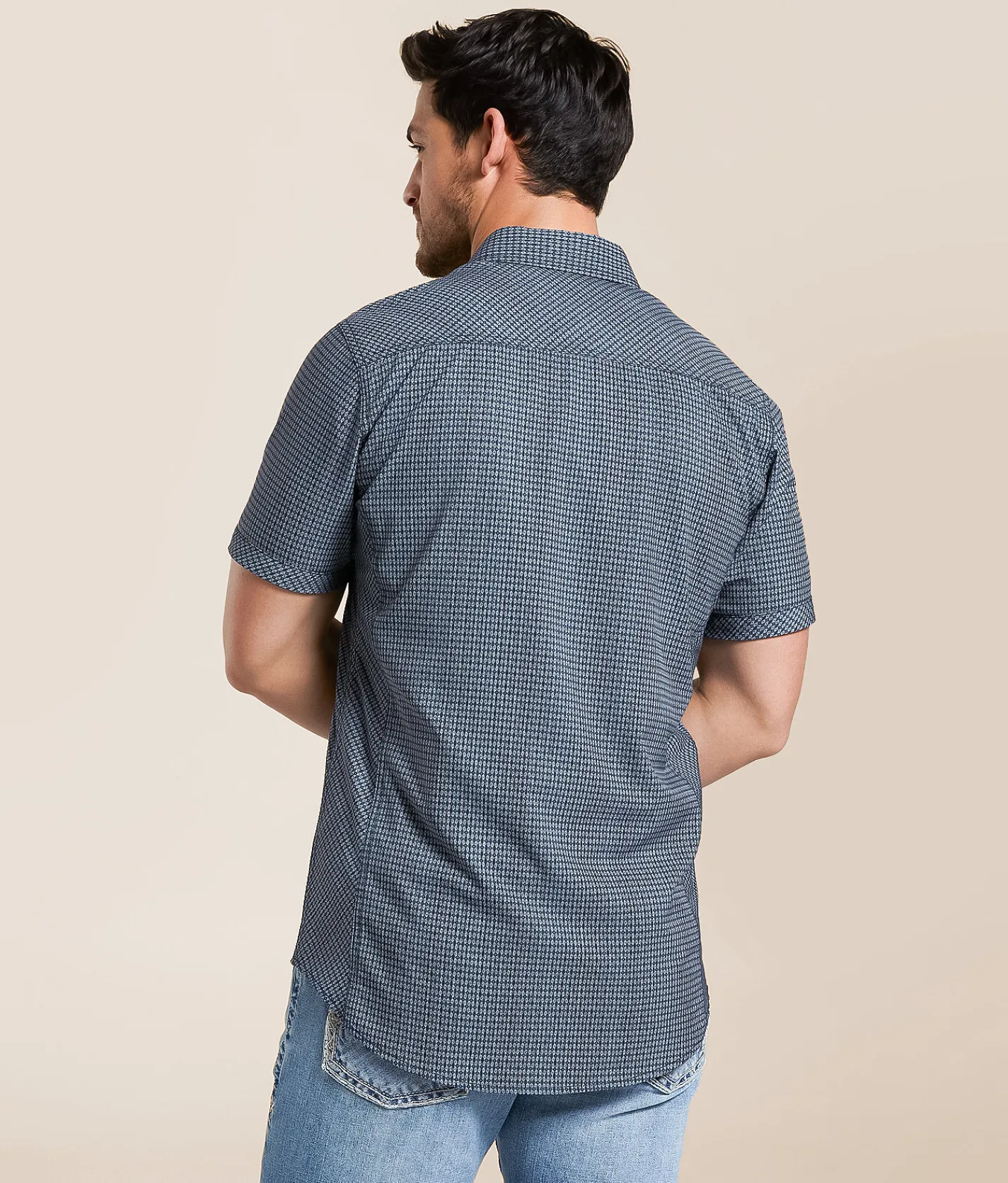 Tops | J.B. Holt Standard Performance Stretch Shirt Navy