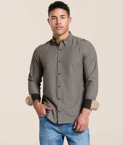 Tops | J.B. Holt Standard Performance Stretch Shirt Black Tan