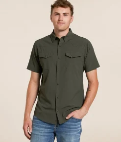 Gentry County Standard Performance Stretch Shirt Deep Depths Clearance