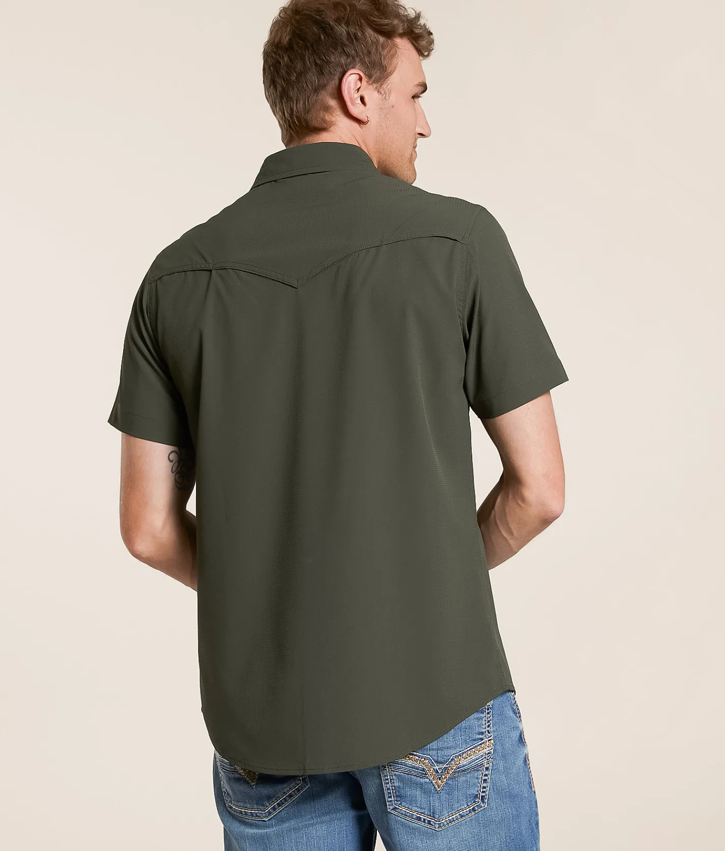 Gentry County Standard Performance Stretch Shirt Deep Depths Clearance