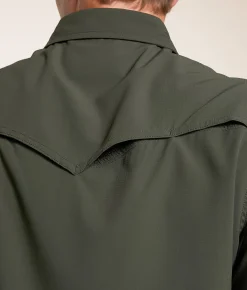 Gentry County Standard Performance Stretch Shirt Deep Depths Clearance