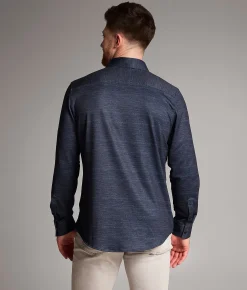 Maven Co-op Standard Performance Stretch Shirt Navy Clearance