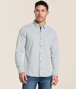 J.B. Holt Standard Performance Stretch Shirt White Black Online