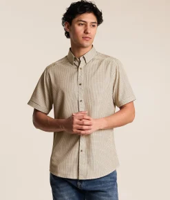 Tops | J.B. Holt Standard Performance Stretch Shirt White Tan